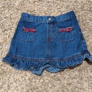 Faded Glory 24M Jean Skirt